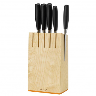 Купить Набор Fiskars: Ножи Functional Form + в деревянном блоке 5шт   1016004 фото №4